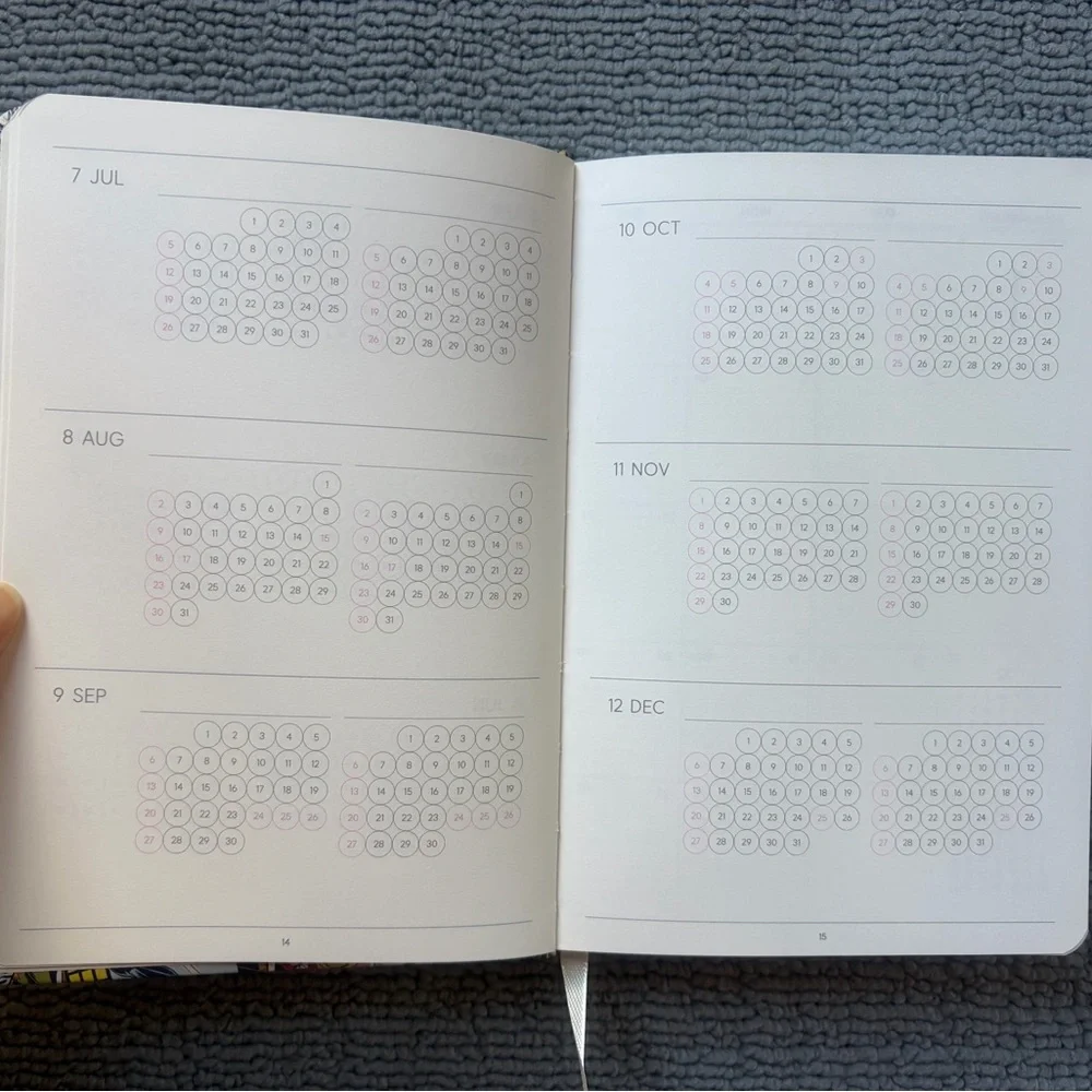 2026 Journal Book / Yearly Planner / Notebook (A5) - Picture 8 of 11